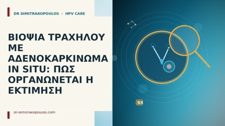 ΒΙΟΨΙΑ ΤΡΑΧΗΛΟΥ ΜΕ ΑΔΕΝΟΚΑΡΚΙΝΩΜΑ IN SITU: ΠΩΣ ΟΡΓΑΝΩΝΕΤΑΙ Η ΕΚΤΙΜΗΣΗ