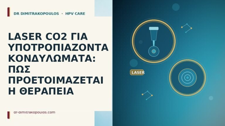 LASER CO2 ΓΙΑ ΥΠΟΤΡΟΠΙΑΖΟΝΤΑ ΚΟΝΔΥΛΩΜΑΤΑ: ΠΩΣ ΠΡΟΕΤΟΙΜΑΖΕΤΑΙ Η ΘΕΡΑΠΕΙΑ