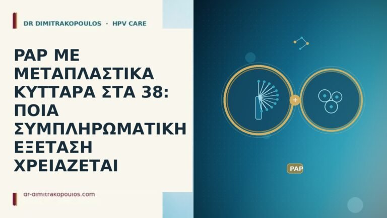 PAP ΜΕ ΜΕΤΑΠΛΑΣΤΙΚΑ ΚΥΤΤΑΡΑ ΣΤΑ 38: ΠΟΙΑ ΣΥΜΠΛΗΡΩΜΑΤΙΚΗ ΕΞΕΤΑΣΗ ΧΡΕΙΑΖΕΤΑΙ