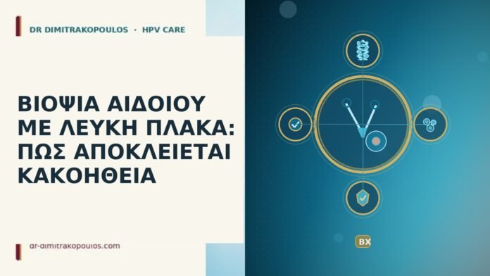 ΒΙΟΨΙΑ ΑΙΔΟΙΟΥ ΜΕ ΛΕΥΚΗ ΠΛΑΚΑ: ΠΩΣ ΑΠΟΚΛΕΙΕΤΑΙ ΚΑΚΟΗΘΕΙΑ ΒΙΟΨΙΑ ΑΙΔΟΙΟΥ ΜΕ ΛΕΥΚΗ ΠΛΑΚΑ: ΠΩΣ ΑΠΟΚΛΕΙΕΤΑΙ ΚΑΚΟΗΘΕΙΑ