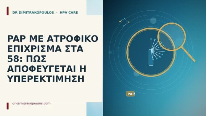 PAP ΜΕ ΑΤΡΟΦΙΚΟ ΕΠΙΧΡΙΣΜΑ ΣΤΑ 58: ΠΩΣ ΑΠΟΦΕΥΓΕΤΑΙ Η ΥΠΕΡΕΚΤΙΜΗΣΗ
