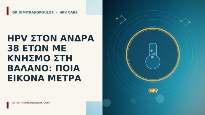 HPV ΣΤΟΝ ΑΝΔΡΑ 38 ΕΤΩΝ ΜΕ ΚΝΗΣΜΟ ΣΤΗ ΒΑΛΑΝΟ: ΠΟΙΑ