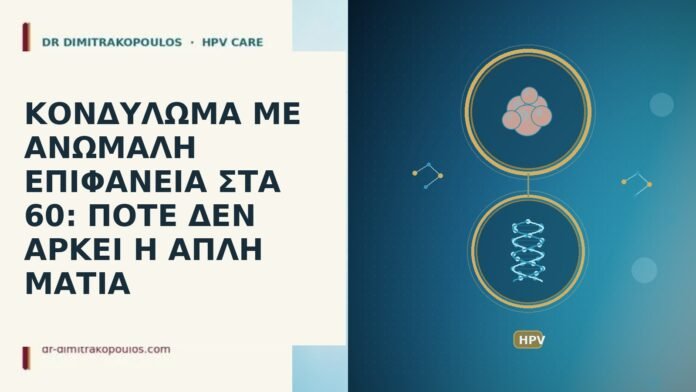 ΚΟΝΔΥΛΩΜΑ ΜΕ ΑΝΩΜΑΛΗ ΕΠΙΦΑΝΕΙΑ ΣΤΑ 60: ΠΟΤΕ ΔΕΝ ΑΡΚΕΙ Η