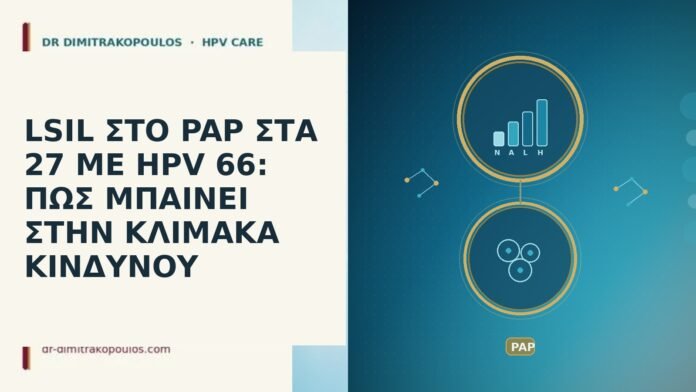 LSIL ΣΤΟ PAP ΣΤΑ 27 ΜΕ HPV 66: ΠΩΣ ΜΠΑΙΝΕΙ