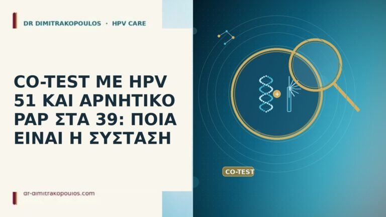CO-TEST ΜΕ HPV 51 ΚΑΙ ΑΡΝΗΤΙΚΟ PAP ΣΤΑ 39: ΠΟΙΑ