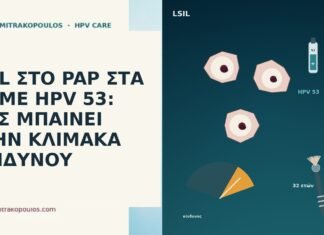 LSIL ΣΤΟ PAP ΣΤΑ 32 ΜΕ HPV 53: ΠΩΣ ΜΠΑΙΝΕΙ