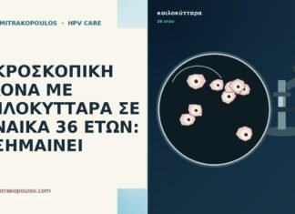 ΜΙΚΡΟΣΚΟΠΙΚΗ ΕΙΚΟΝΑ ΜΕ ΚΟΙΛΟΚΥΤΤΑΡΑ ΣΕ ΓΥΝΑΙΚΑ 36 ΕΤΩΝ: ΤΙ ΣΗΜΑΙΝΕΙ