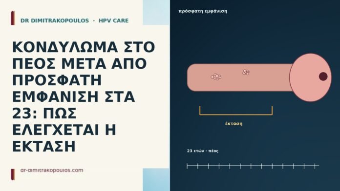 ΚΟΝΔΥΛΩΜΑ ΣΤΟ ΠΕΟΣ ΜΕΤΑ ΑΠΟ ΠΡΟΣΦΑΤΗ ΕΜΦΑΝΙΣΗ ΣΤΑ 23: ΠΩΣ