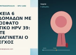 ΛΟΧΕΙΑ 6 ΕΒΔΟΜΑΔΩΝ ΜΕ ΠΡΟΣΦΑΤΟ ΘΕΤΙΚΟ HPV 39: ΠΟΤΕ ΞΑΝΑΓΙΝΕΤΑΙ Ο ΕΛΕΓΧΟΣ ΛΟΧΕΙΑ 6 ΕΒΔΟΜΑΔΩΝ ΜΕ ΠΡΟΣΦΑΤΟ ΘΕΤΙΚΟ HPV 39: ΠΟΤΕ ΞΑΝΑΓΙΝΕΤΑΙ