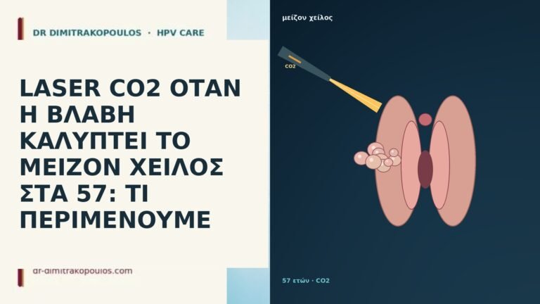 LASER CO2 ΟΤΑΝ Η ΒΛΑΒΗ ΚΑΛΥΠΤΕΙ ΤΟ ΜΕΙΖΟΝ ΧΕΙΛΟΣ ΣΤΑ