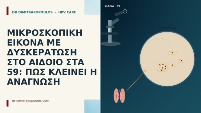 ΜΙΚΡΟΣΚΟΠΙΚΗ ΕΙΚΟΝΑ ΜΕ ΔΥΣΚΕΡΑΤΩΣΗ ΣΤΟ ΑΙΔΟΙΟ ΣΤΑ 59: ΠΩΣ ΚΛΕΙΝΕΙ