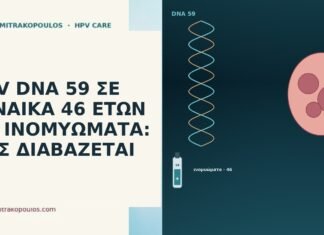 HPV DNA 59 ΣΕ ΓΥΝΑΙΚΑ 46 ΕΤΩΝ ΜΕ ΙΝΟΜΥΩΜΑΤΑ: ΠΩΣ ΔΙΑΒΑΖΕΤΑΙ HPV DNA 59 ΣΕ ΓΥΝΑΙΚΑ 46 ΕΤΩΝ ΜΕ ΙΝΟΜΥΩΜΑΤΑ: ΠΩΣ