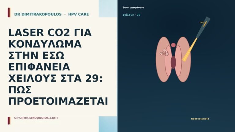 LASER CO2 ΓΙΑ ΚΟΝΔΥΛΩΜΑ ΣΤΗΝ ΕΣΩ ΕΠΙΦΑΝΕΙΑ ΧΕΙΛΟΥΣ ΣΤΑ 29: