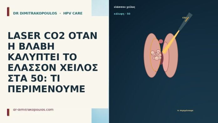 LASER CO2 ΟΤΑΝ Η ΒΛΑΒΗ ΚΑΛΥΠΤΕΙ ΤΟ ΕΛΑΣΣΟΝ ΧΕΙΛΟΣ ΣΤΑ 50: ΤΙ ΠΕΡΙΜΕΝΟΥΜΕ LASER CO2 ΟΤΑΝ Η ΒΛΑΒΗ ΚΑΛΥΠΤΕΙ ΤΟ ΕΛΑΣΣΟΝ ΧΕΙΛΟΣ ΣΤΑ