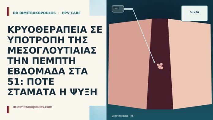 ΚΡΥΟΘΕΡΑΠΕΙΑ ΣΕ ΥΠΟΤΡΟΠΗ ΤΗΣ ΜΕΣΟΓΛΟΥΤΙΑΙΑΣ ΤΗΝ ΠΕΜΠΤΗ ΕΒΔΟΜΑΔΑ ΣΤΑ 51: ΠΟΤΕ ΣΤΑΜΑΤΑ Η ΨΥΞΗ ΚΡΥΟΘΕΡΑΠΕΙΑ ΣΕ ΥΠΟΤΡΟΠΗ ΤΗΣ ΜΕΣΟΓΛΟΥΤΙΑΙΑΣ ΤΗΝ ΠΕΜΠΤΗ ΕΒΔΟΜΑΔΑ ΣΤΑ 51: