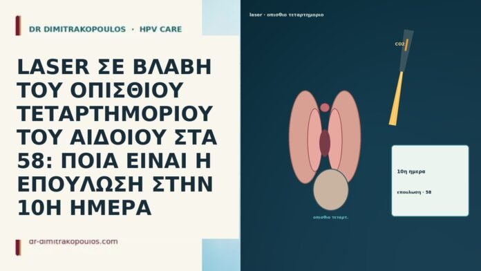 LASER ΣΕ ΒΛΑΒΗ ΤΟΥ ΟΠΙΣΘΙΟΥ ΤΕΤΑΡΤΗΜΟΡΙΟΥ ΤΟΥ ΑΙΔΟΙΟΥ ΣΤΑ 58: ΠΟΙΑ ΕΙΝΑΙ Η ΕΠΟΥΛΩΣΗ ΣΤΗΝ 10Η ΗΜΕΡΑ LASER ΣΕ ΒΛΑΒΗ ΤΟΥ ΟΠΙΣΘΙΟΥ ΤΕΤΑΡΤΗΜΟΡΙΟΥ ΤΟΥ ΑΙΔΟΙΟΥ ΣΤΑ 58: