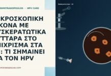 ΜΙΚΡΟΣΚΟΠΙΚΗ ΕΙΚΟΝΑ ΜΕ ΔΥΣΚΕΡΑΤΩΤΙΚΑ ΚΥΤΤΑΡΑ ΣΤΟ ΕΠΙΧΡΙΣΜΑ ΣΤΑ 28: ΤΙ