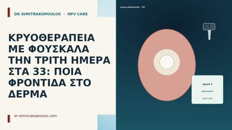 ΚΡΥΟΘΕΡΑΠΕΙΑ ΜΕ ΦΟΥΣΚΑΛΑ ΤΗΝ ΤΡΙΤΗ ΗΜΕΡΑ ΣΤΑ 33: ΠΟΙΑ ΦΡΟΝΤΙΔΑ