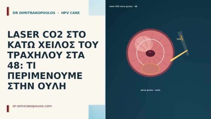 LASER CO2 ΣΤΟ ΚΑΤΩ ΧΕΙΛΟΣ ΤΟΥ ΤΡΑΧΗΛΟΥ ΣΤΑ 48: ΤΙ