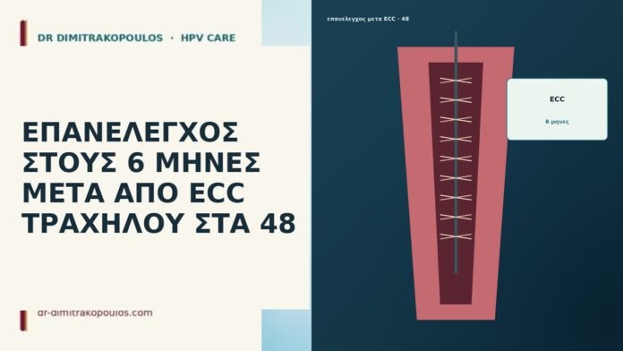 ΕΠΑΝΕΛΕΓΧΟΣ ΣΤΟΥΣ 6 ΜΗΝΕΣ ΜΕΤΑ ΑΠΟ ECC ΤΡΑΧΗΛΟΥ ΣΤΑ 48 ΕΠΑΝΕΛΕΓΧΟΣ ΣΤΟΥΣ 6 ΜΗΝΕΣ ΜΕΤΑ ΑΠΟ ECC ΤΡΑΧΗΛΟΥ ΣΤΑ 48