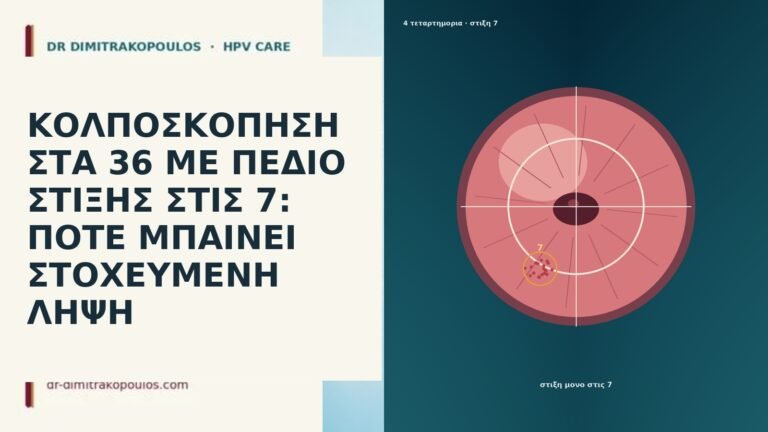 ΚΟΛΠΟΣΚΟΠΗΣΗ ΣΤΑ 36 ΜΕ ΠΕΔΙΟ ΣΤΙΞΗΣ ΣΤΙΣ 7: ΠΟΤΕ ΜΠΑΙΝΕΙ