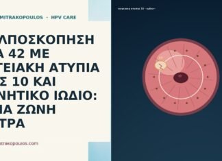 ΚΟΛΠΟΣΚΟΠΗΣΗ ΣΤΑ 42 ΜΕ ΑΓΓΕΙΑΚΗ ΑΤΥΠΙΑ ΣΤΙΣ 10 ΚΑΙ ΑΡΝΗΤΙΚΟ ΙΩΔΙΟ: ΠΟΙΑ ΖΩΝΗ ΜΕΤΡΑ ΚΟΛΠΟΣΚΟΠΗΣΗ ΣΤΑ 42 ΜΕ ΑΓΓΕΙΑΚΗ ΑΤΥΠΙΑ ΣΤΙΣ 10 ΚΑΙ ΑΡΝΗΤΙΚΟ
