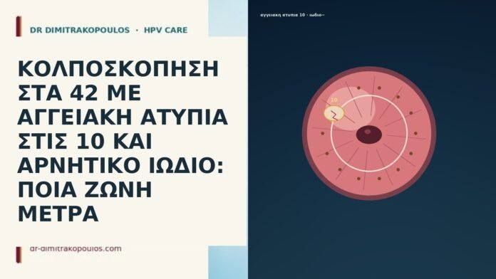ΚΟΛΠΟΣΚΟΠΗΣΗ ΣΤΑ 42 ΜΕ ΑΓΓΕΙΑΚΗ ΑΤΥΠΙΑ ΣΤΙΣ 10 ΚΑΙ ΑΡΝΗΤΙΚΟ
