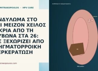 ΚΟΝΔΥΛΩΜΑ ΣΤΟ ΔΕΞΙ ΜΕΙΖΟΝ ΧΕΙΛΟΣ ΜΑΚΡΙΑ ΑΠΟ ΤΗ ΒΟΥΒΩΝΑ ΣΤΑ 26: ΠΩΣ ΞΕΧΩΡΙΖΕΙ ΑΠΟ ΣΜΗΓΜΑΤΟΡΡΟΙΚΗ ΥΠΕΡΚΕΡΑΤΩΣΗ ΚΟΝΔΥΛΩΜΑ ΣΤΟ ΔΕΞΙ ΜΕΙΖΟΝ ΧΕΙΛΟΣ ΜΑΚΡΙΑ ΑΠΟ ΤΗ ΒΟΥΒΩΝΑ ΣΤΑ