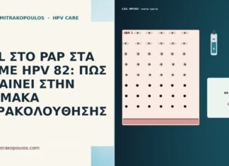 LSIL ΣΤΟ PAP ΣΤΑ 66 ΜΕ HPV 82: ΠΩΣ ΜΠΑΙΝΕΙ ΣΤΗΝ ΚΛΙΜΑΚΑ ΠΑΡΑΚΟΛΟΥΘΗΣΗΣ LSIL ΣΤΟ PAP ΣΤΑ 66 ΜΕ HPV 82: ΠΩΣ ΜΠΑΙΝΕΙ