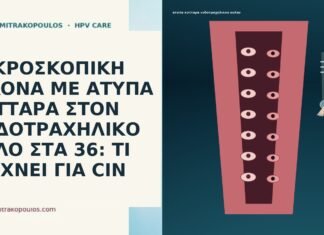 ΜΙΚΡΟΣΚΟΠΙΚΗ ΕΙΚΟΝΑ ΜΕ ΑΤΥΠΑ ΚΥΤΤΑΡΑ ΣΤΟΝ ΕΝΔΟΤΡΑΧΗΛΙΚΟ ΑΥΛΟ ΣΤΑ 36: ΤΙ ΔΕΙΧΝΕΙ ΓΙΑ CIN ΜΙΚΡΟΣΚΟΠΙΚΗ ΕΙΚΟΝΑ ΜΕ ΑΤΥΠΑ ΚΥΤΤΑΡΑ ΣΤΟΝ ΕΝΔΟΤΡΑΧΗΛΙΚΟ ΑΥΛΟ ΣΤΑ 36: