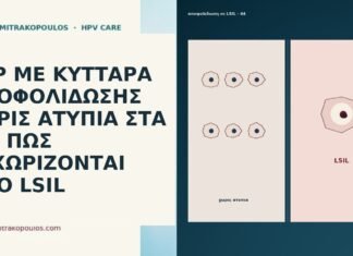 PAP ΜΕ ΚΥΤΤΑΡΑ ΑΠΟΦΟΛΙΔΩΣΗΣ ΧΩΡΙΣ ΑΤΥΠΙΑ ΣΤΑ 44: ΠΩΣ ΞΕΧΩΡΙΖΟΝΤΑΙ ΑΠΟ LSIL PAP ΜΕ ΚΥΤΤΑΡΑ ΑΠΟΦΟΛΙΔΩΣΗΣ ΧΩΡΙΣ ΑΤΥΠΙΑ ΣΤΑ 44: ΠΩΣ ΞΕΧΩΡΙΖΟΝΤΑΙ