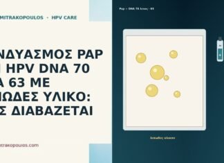 ΣΥΝΔΥΑΣΜΟΣ PAP ΚΑΙ HPV DNA 70 ΣΤΑ 63 ΜΕ ΛΙΠΩΔΕΣ ΥΛΙΚΟ: ΠΩΣ ΔΙΑΒΑΖΕΤΑΙ ΣΥΝΔΥΑΣΜΟΣ PAP ΚΑΙ HPV DNA 70 ΣΤΑ 63 ΜΕ ΛΙΠΩΔΕΣ