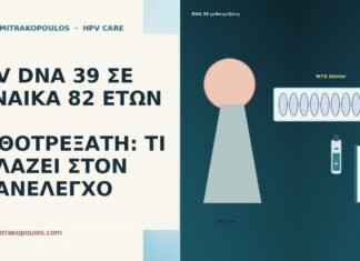 HPV DNA 39 ΣΕ ΓΥΝΑΙΚΑ 82 ΕΤΩΝ ΜΕ ΜΕΘΟΤΡΕΞΑΤΗ: ΤΙ ΑΛΛΑΖΕΙ ΣΤΟΝ ΕΠΑΝΕΛΕΓΧΟ HPV DNA 39 ΣΕ ΓΥΝΑΙΚΑ 82 ΕΤΩΝ ΜΕ ΜΕΘΟΤΡΕΞΑΤΗ: ΤΙ