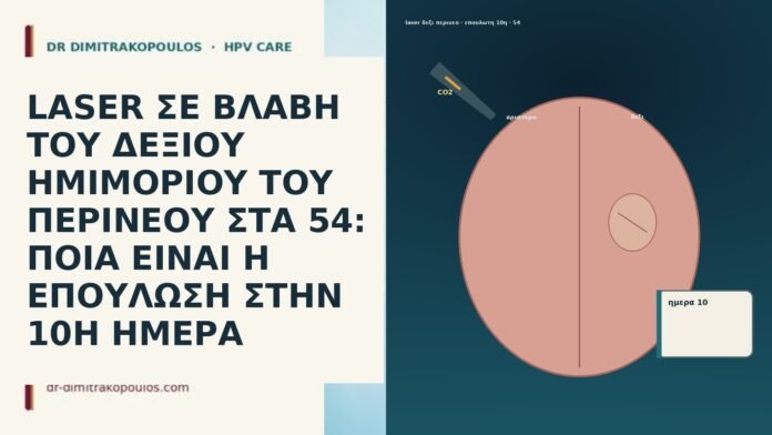 LASER ΣΕ ΒΛΑΒΗ ΤΟΥ ΔΕΞΙΟΥ ΗΜΙΜΟΡΙΟΥ ΤΟΥ ΠΕΡΙΝΕΟΥ ΣΤΑ 54: ΠΟΙΑ ΕΙΝΑΙ Η ΕΠΟΥΛΩΣΗ ΣΤΗΝ 10Η ΗΜΕΡΑ LASER ΣΕ ΒΛΑΒΗ ΤΟΥ ΔΕΞΙΟΥ ΗΜΙΜΟΡΙΟΥ ΤΟΥ ΠΕΡΙΝΕΟΥ ΣΤΑ 54: