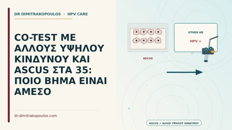ASCUS με άλλους τύπους υψηλού κινδύνου