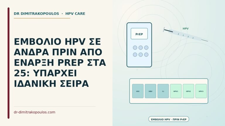 εμβόλιο HPV πριν από PrEP