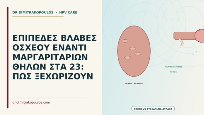 επίπεδες βλάβες οσχέου