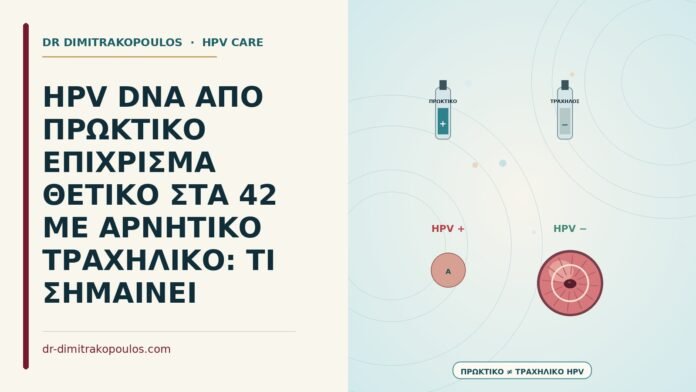 πρωκτικό HPV με αρνητικό τραχηλικό