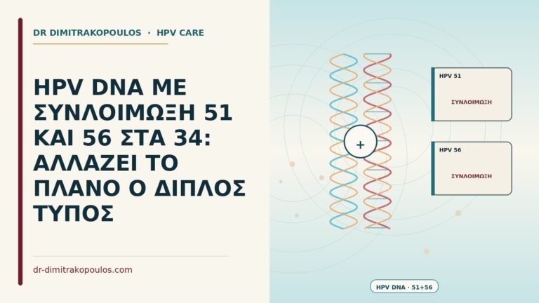 συνλοίμωξη δύο τύπων HPV