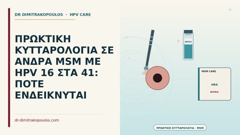 πρωκτική κυτταρολογία σε MSM