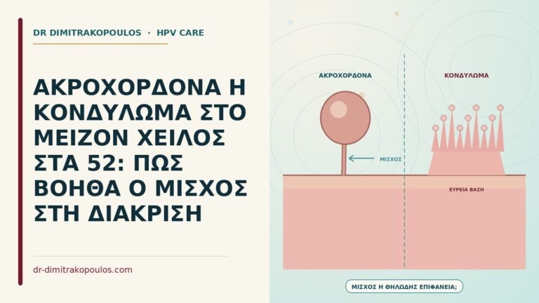 ακροχορδόνα ή κονδύλωμα