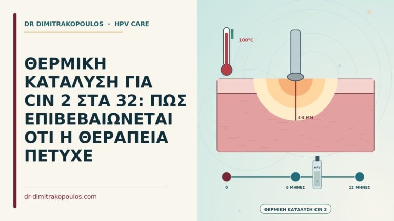 θερμική κατάλυση για CIN 2