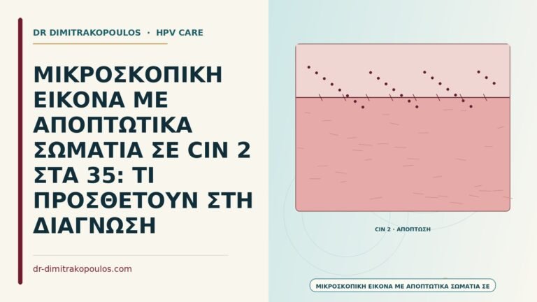 αποπτωτικά σωμάτια σε CIN 2