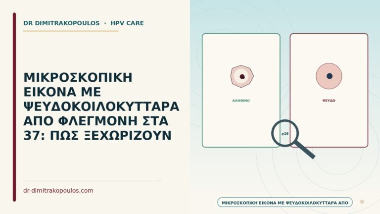 ψευδοκοιλοκύτταρα από φλεγμονή