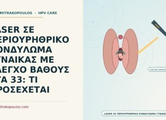 laser σε περιουρηθρικό κονδύλωμα γυναίκας