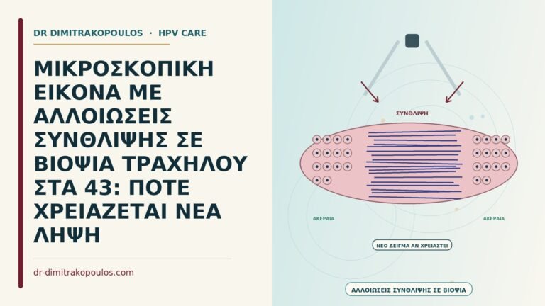μικροσκοπική εικόνα με αλλοιώσεις σύνθλιψης