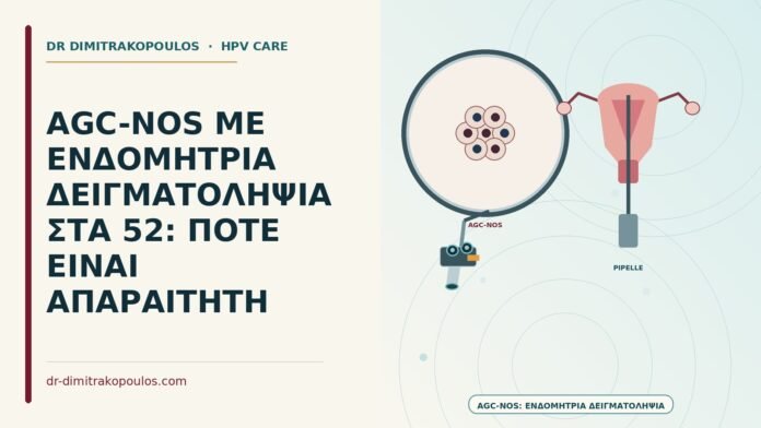 AGC-NOS με ενδομήτρια δειγματοληψία