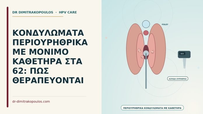 κονδυλώματα περιουρηθρικά με καθετήρα