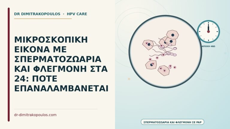 μικροσκοπική εικόνα με σπερματοζωάρια