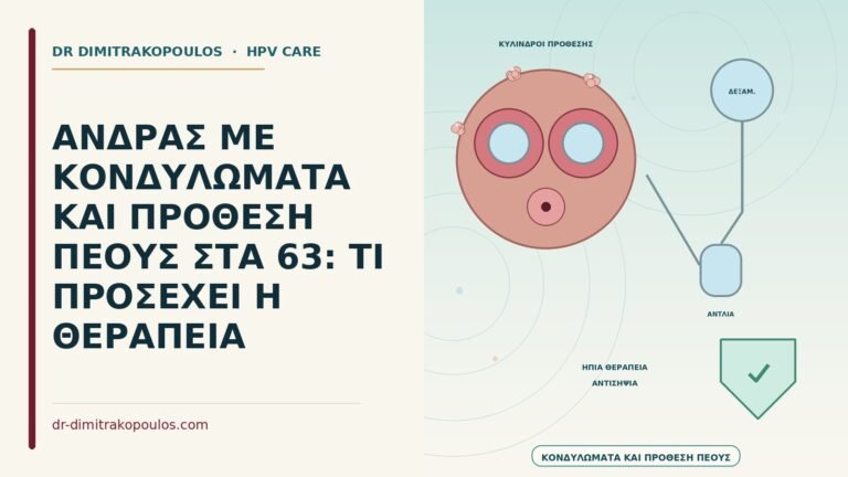 κονδυλώματα με πρόθεση πέους